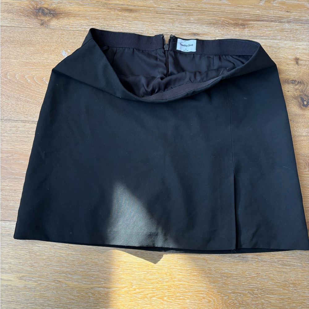 Aritzia- Sunday Best Black Mini  Skirt